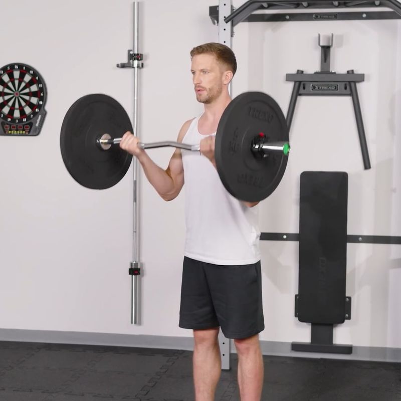 Olympijské nárazníkové závažia TREXO čierne TRX-BMP5 5 kg 12